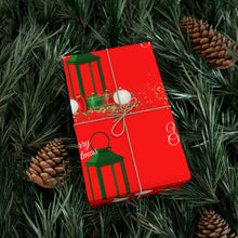 Load image into Gallery viewer, π Festive Lantern Holiday Wrapping Paper π