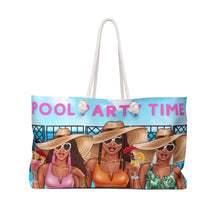 Load image into Gallery viewer, Pool Part Time | Weekender Bag