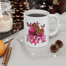 Load image into Gallery viewer, Hope | Breast Cancer Awareness | Ceramic Mug 11oz