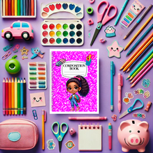 Load image into Gallery viewer, ๐ Stylish Kid's Composition Notebook with Customizable Cover โ๏ธ