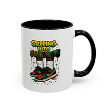 Load image into Gallery viewer, Stylish Juneteenth Coffee Mug | Unique Accent Mug, Celebration Drinkware, Gift for Activists, Home Decor, Black History