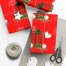 Load image into Gallery viewer, π Festive Lantern Holiday Wrapping Paper π