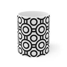 Load image into Gallery viewer, Black and White Deco Coffee Mug | 11oz