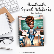 Load image into Gallery viewer, Best Teacher Spiral Notebook