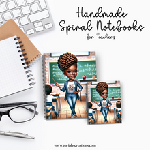 Load image into Gallery viewer, Best Teacher Spiral Notebook