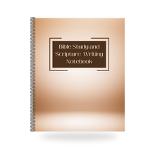 Load image into Gallery viewer, Introducing Our Scripture Writing and Bible Study Notebook - Deepen Your Faith Journey!