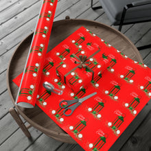 Load image into Gallery viewer, π Festive Lantern Holiday Wrapping Paper π