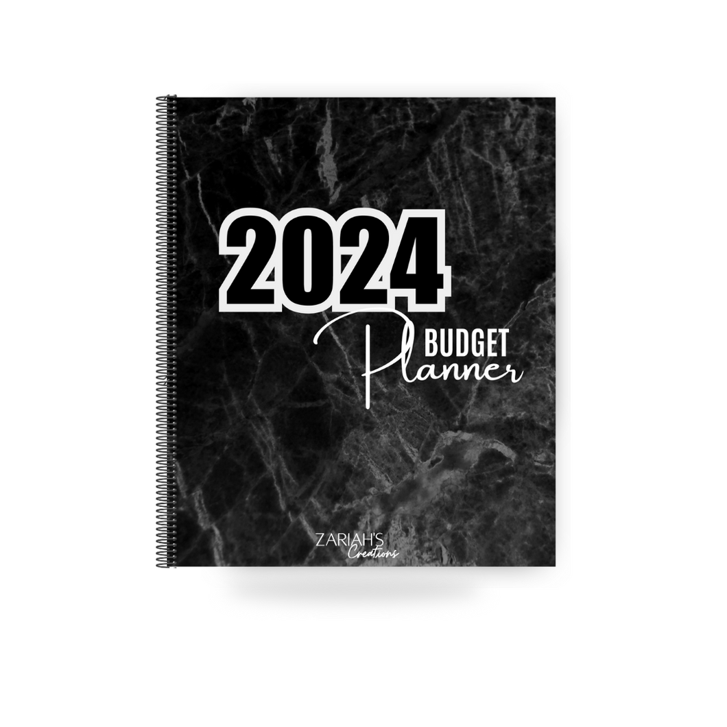 2024 Budget Planner - Your Path to Financial Success, with Bonus Savings Tracker | Neutral