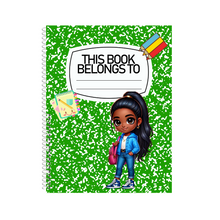 Load image into Gallery viewer, ๐ Stylish Kid's Composition Notebook with Customizable Cover โ๏ธ