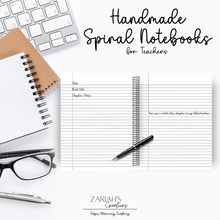 Load image into Gallery viewer, Best Teacher Spiral Notebook