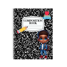 Load image into Gallery viewer, ๐ Stylish Kid's Composition Notebook with Customizable Cover โ๏ธ