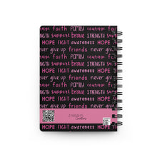Load image into Gallery viewer, Breast CancerSpiral Bound Journal