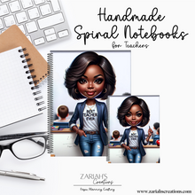 Load image into Gallery viewer, Best Teacher Spiral Notebook