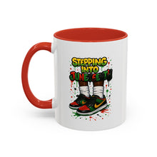 Load image into Gallery viewer, Stylish Juneteenth Coffee Mug | Unique Accent Mug, Celebration Drinkware, Gift for Activists, Home Decor, Black History