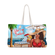 Load image into Gallery viewer, What's up Beaches | Weekender Bag