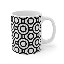 Load image into Gallery viewer, Black and White Deco Coffee Mug | 11oz