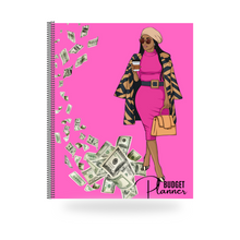 Load image into Gallery viewer, 2024 Budget Planner - Your Path to Financial Success, with Bonus Savings Tracker | Pink | Green