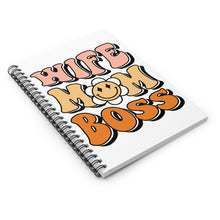 Load image into Gallery viewer, "Wife Mom Boss" Inspirational Ruled Notebook – Empower Your Day in Style