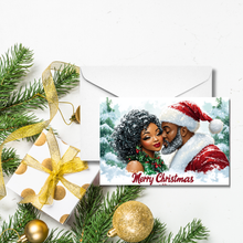 Load image into Gallery viewer, Handmade Christmas Greeting Card Set - Unique AI-Generated Festive Designs