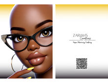 Load image into Gallery viewer, Bold & Brilliant Mini Notebook Set – 5x7 Blank Journal with Matching Bookmark