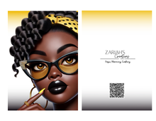 Load image into Gallery viewer, Bold & Brilliant Mini Notebook Set – 5x7 Blank Journal with Matching Bookmark