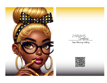 Load image into Gallery viewer, Bold & Brilliant Mini Notebook Set – 5x7 Blank Journal with Matching Bookmark