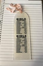Load image into Gallery viewer, Bible Emergency Numbers Bookmark – Inspirational Scripture Gift