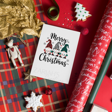 Load image into Gallery viewer, Cozy Christmas | Handmade Christmas Greeting Card Set