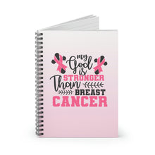 Load image into Gallery viewer, Breast Cancer Inspired | PINK Spiral Notebook - Ruled Line