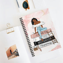 Load image into Gallery viewer, Ladder of Success Spiral Notebook - Ruled Line