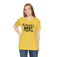Load image into Gallery viewer, World's Best Mom - Short Sleeve Tee
