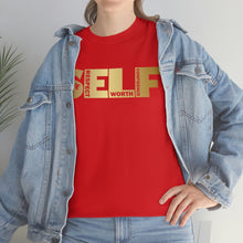 Load image into Gallery viewer, The SELF Worth Tee | Women's Cotton T-shirt