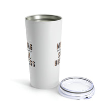 Load image into Gallery viewer, Minding my Small Business - Tumbler 20oz | Black and Leopard