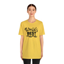 Load image into Gallery viewer, World's Best Mom - Short Sleeve Tee