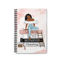 Load image into Gallery viewer, Ladder of Success Spiral Notebook - Ruled Line