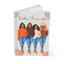 Load image into Gallery viewer, Sista Friends | Spiral Notebook