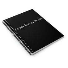 Load image into Gallery viewer, Live Love Boss | Spiral Notebook - Ruled Line