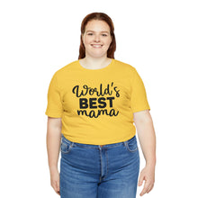 Load image into Gallery viewer, World's Best Mom - Short Sleeve Tee