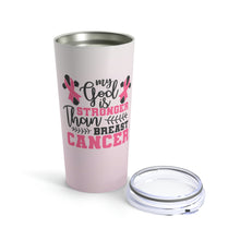 Load image into Gallery viewer, Breast Cancer Awareness | PINK Stainless Steel Tumbler 20oz