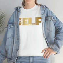 Load image into Gallery viewer, The SELF Worth Tee | Women's Cotton T-shirt