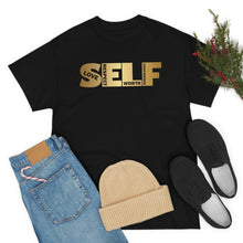 Load image into Gallery viewer, The SELF Worth Tee | Women's Cotton T-shirt