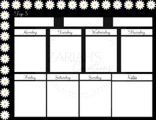 Load image into Gallery viewer, Weekly Tear off Notepad