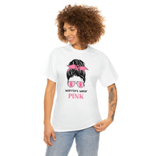 Load image into Gallery viewer, Warriors wear Pink | Breast Cancer | Women's Cotton T-shirt