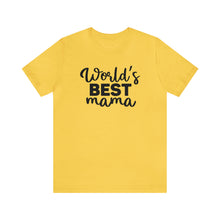 Load image into Gallery viewer, World's Best Mom - Short Sleeve Tee
