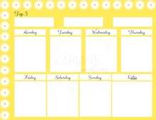 Load image into Gallery viewer, Weekly Tear off Notepad