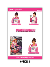 Load image into Gallery viewer, DCPJC 2026 Planner Babe Sticker Pack
