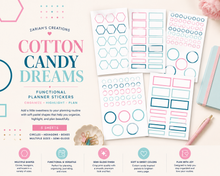 Load image into Gallery viewer, Color Block It - Mini Sticker Book Collection | Handmade Functional Planner Sticker Book | 5 Vibrant Styles
