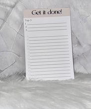 Load image into Gallery viewer, ✨ Get It Done! Notepad – Stay Focused, Organized &amp; Motivated
