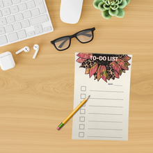 Load image into Gallery viewer, Sunflower To-Do List Notepad
