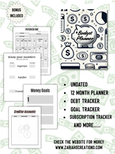 Load image into Gallery viewer, Budget Planner – Take Control of Your Finances with Confidence
